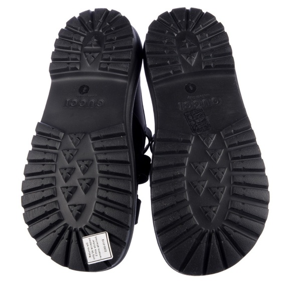 Gucci Black Sporty Sandals with Adjustable Straps - Picture 5 of 5
